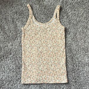 Orange flower tank top🌼